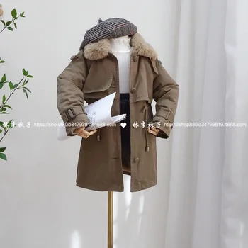 Tooling Parker Cotton Jacket Girls Winter 2020 New Loose Waist Cotton Jacket Mid-length Jacket Trend
Tooling Parker Cotton Jacket Girls Winter 2020 New Loose Waist Cotton Jacket Mid-length Jacket Trend