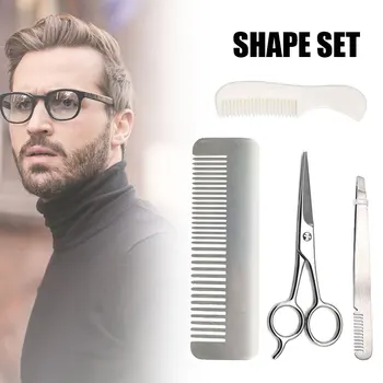 5pcs Hairbrush Scissors Tweezers Set Beard Brush Anti-static Nursing Comb for Men SK88
5pcs Hairbrush Scissors Tweezers Set Beard Brush Anti-static Nursing Comb for Men SK88