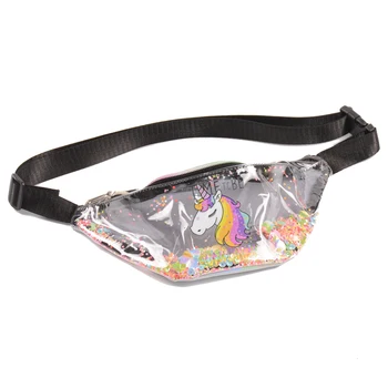 New Fashion PVC Fanny Pack Women Girl Belt Bum Bags Cartoon Unicorn Clear Transparent Sequin Cross Body Bag Brand Waist Bag
New Fashion PVC Fanny Pack Women Girl Belt Bum Bags Cartoon Unicorn Clear Transparent Sequin Cross Body Bag Brand Waist Bag