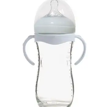 Non-Slip Milk Bottle Grip Handle for Avent Wide Mouth Baby Feeding Accessory Double handles convenience for baby to hold
Non-Slip Milk Bottle Grip Handle for Avent Wide Mouth Baby Feeding Accessory Double handles convenience for baby to hold