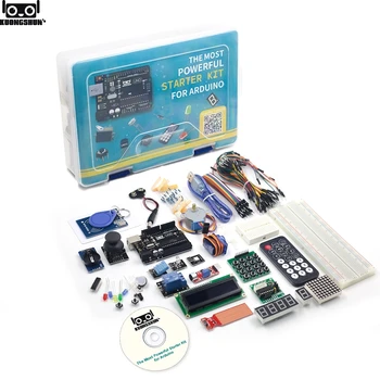 The Most Powerful RFID Starter Kit for Arduino UNO R3 Upgraded version Learning Suite With Retail Box
The Most Powerful RFID Starter Kit for Arduino UNO R3 Upgraded version Learning Suite With Retail Box