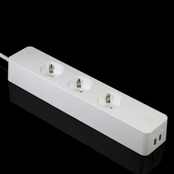 Hot Smart Wi-Fi Power Strip Independent Control Voice Control Compatible for Alexa/ Google Home APP Remote Control Timing Functi
Hot Smart Wi-Fi Power Strip Independent Control Voice Control Compatible for Alexa/ Google Home APP Remote Control Timing Functi