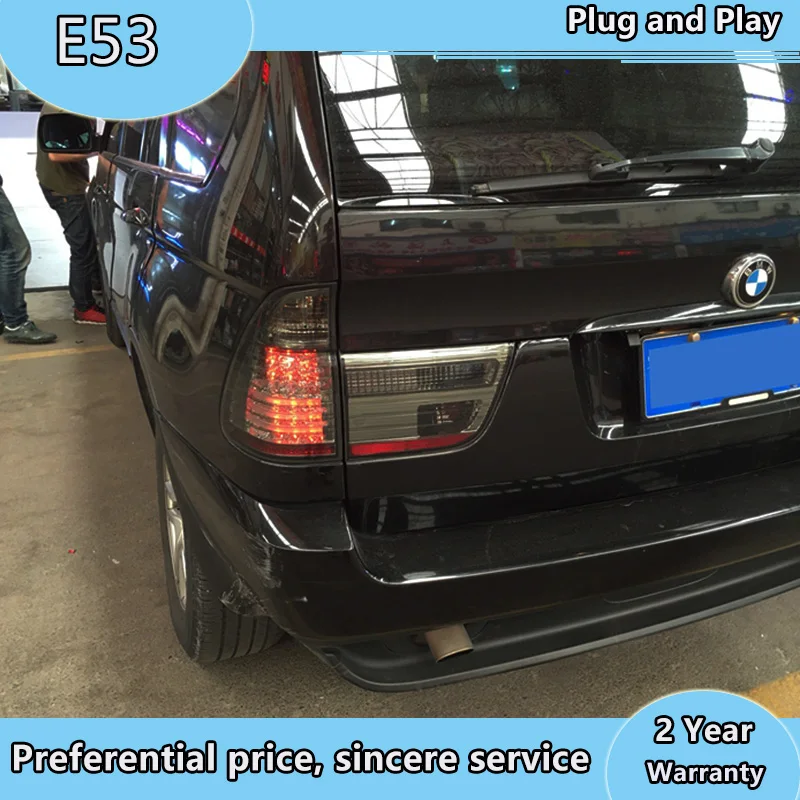 Car Styling for BMW X5 E53 Tail Lights 1998-2006 LED Light Lamp DRL Signal Brake Reverse auto Accessories | Автомобили и