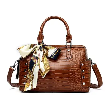 Luxury Boston Alligator Purse Vintage Large Tote Hand Bag Crocodile Handbags Women's Leather Ladies Shoulder Bags for Women 2020
Luxury Boston Alligator Purse Vintage Large Tote Hand Bag Crocodile Handbags Women's Leather Ladies Shoulder Bags for Women 2020