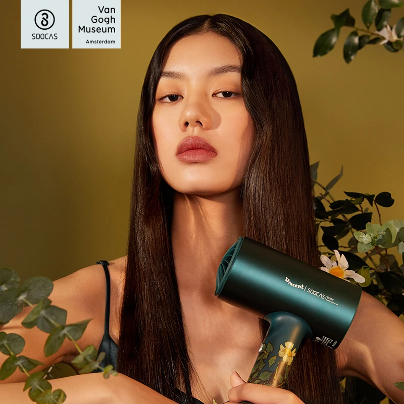 SOOCAS H3S Professional Negative Ion Hair Dryer 1800W Hot Cold Wind Hair Dryers Diversion Design Aluminum Alloy Electric Dryer
SOOCAS H3S Professional Negative Ion Hair Dryer 1800W Hot Cold Wind Hair Dryers Diversion Design Aluminum Alloy Electric Dryer