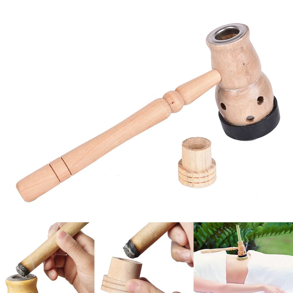 1pcs Artemisia Wooden Gourd Moxibustion Moxa Box Moxa Burner Roll Wormwood Set Massage Acupuncture Device Mugwort Moxa
1pcs Artemisia Wooden Gourd Moxibustion Moxa Box Moxa Burner Roll Wormwood Set Massage Acupuncture Device Mugwort Moxa