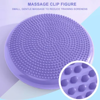 33x33cm Durable Inflatable Yoga Massage Ball Pad Universal Sports Gym Fitness Yoga Wobble Stability Balance Disc Cushion Mat
33x33cm Durable Inflatable Yoga Massage Ball Pad Universal Sports Gym Fitness Yoga Wobble Stability Balance Disc Cushion Mat