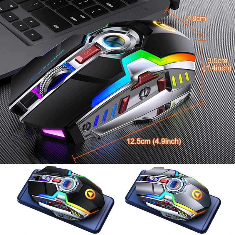 USB optical gaming backlit mouse portable wireless gaming mouse 2.4GHz 1600DPI silent wireless mouse for laptop desktop computer
USB optical gaming backlit mouse portable wireless gaming mouse 2.4GHz 1600DPI silent wireless mouse for laptop desktop computer