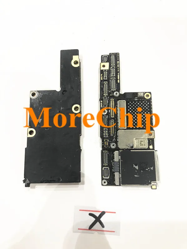 Для iPhone X б/у материнская плата для Qualcomm No Nand Flash нежелательный разблокировщик