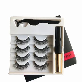 Makeup 3 pairs of magnetic eyelashes + liquid eyeliner + tweezers, waterproof long lasting eyelash extension eyelash set
Makeup 3 pairs of magnetic eyelashes + liquid eyeliner + tweezers, waterproof long lasting eyelash extension eyelash set