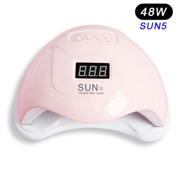 RainSolid SUN5 UV LED Lamp Nail Dryer for All Gels 48W/36W/6W 24LEDs Automatic induction 10s/30s/60s/99s timing Smart timing
RainSolid SUN5 UV LED Lamp Nail Dryer for All Gels 48W/36W/6W 24LEDs Automatic induction 10s/30s/60s/99s timing Smart timing