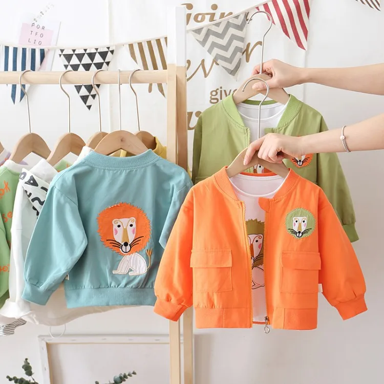 Spring Clothing CHILDREN'S Cartoon Crew Neck Long Sleeve Zip-up Jacket Children Handsome Jacket Baby Coat
Spring Clothing CHILDREN'S Cartoon Crew Neck Long Sleeve Zip-up Jacket Children Handsome Jacket Baby Coat