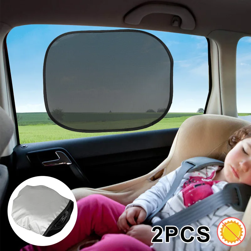 2pcs Car Side Front Back Window Sunshades Eyes Visor Protection Shield Kids Baby Cover Anti-UV Auto Mesh Sun Shades
2pcs Car Side Front Back Window Sunshades Eyes Visor Protection Shield Kids Baby Cover Anti-UV Auto Mesh Sun Shades