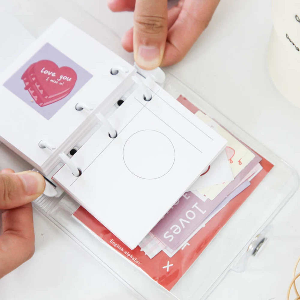 1 Set Creative Transparent Notebook Planner Organizer Paper Inner Page Ring Binder Sticker Memo Sheets Student Office Supply
1 Set Creative Transparent Notebook Planner Organizer Paper Inner Page Ring Binder Sticker Memo Sheets Student Office Supply