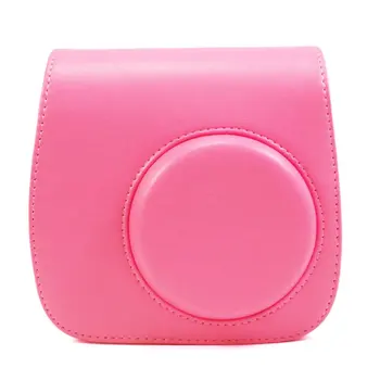 For Fujifilm Instax Mini 8 Mini 9 Camera PU Leather Color Bag Instax Mini case with Shoulder Strap Transparent Crystal Cover
For Fujifilm Instax Mini 8 Mini 9 Camera PU Leather Color Bag Instax Mini case with Shoulder Strap Transparent Crystal Cover