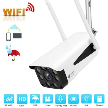 1080P HD 4G WiFi IP66 Waterproof Camera Two-Way Radio Night Vision Security Cam EU Plug 100-240V
1080P HD 4G WiFi IP66 Waterproof Camera Two-Way Radio Night Vision Security Cam EU Plug 100-240V