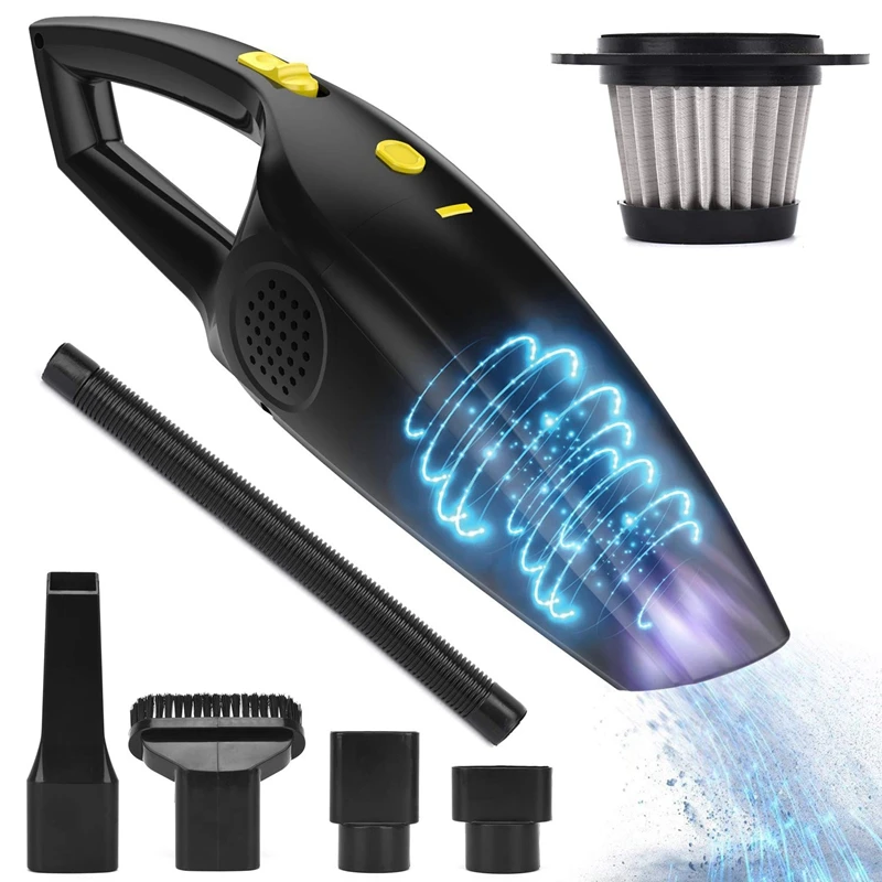Rechargeable Cordless Handheld Vacuum, Powerful Car Hand Vacuum Cleaner, 2200Mah Lithium Battery Portable Vacuum For Cars, Home
Rechargeable Cordless Handheld Vacuum, Powerful Car Hand Vacuum Cleaner, 2200Mah Lithium Battery Portable Vacuum For Cars, Home