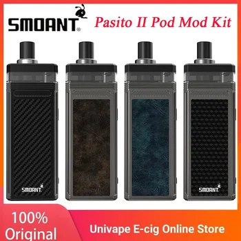 Original Smoant Pasito II Pod Mod Kit with 80W Max Output & 2500mAh inbuilt Battery 6ml Cartridge Smoant Pasito 2 E-cig vape Kit
Original Smoant Pasito II Pod Mod Kit with 80W Max Output & 2500mAh inbuilt Battery 6ml Cartridge Smoant Pasito 2 E-cig vape Kit