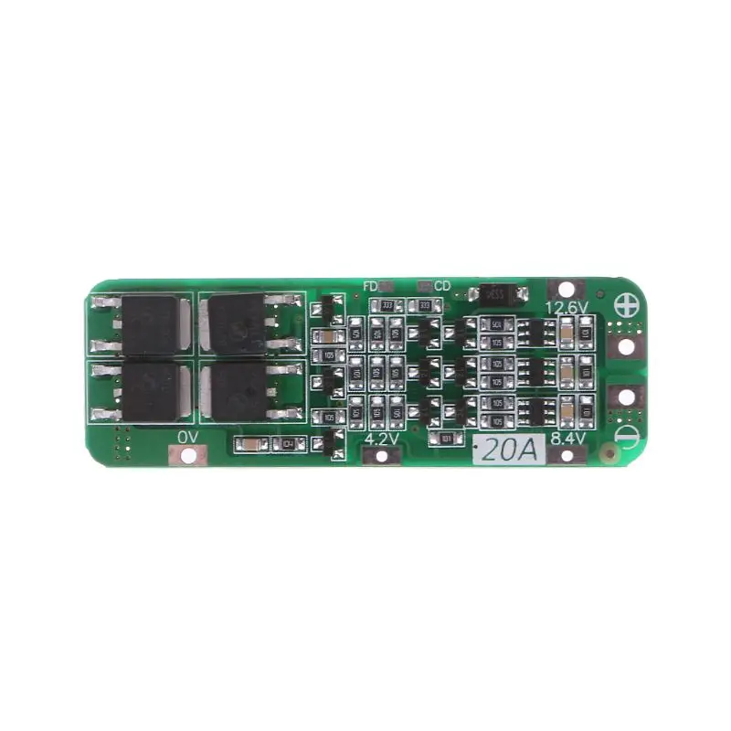 3S 20A Li-ion Lithium Battery 18650 Charger PCB BMS Protection Board 12.6VModule L4MC
3S 20A Li-ion Lithium Battery 18650 Charger PCB BMS Protection Board 12.6VModule L4MC