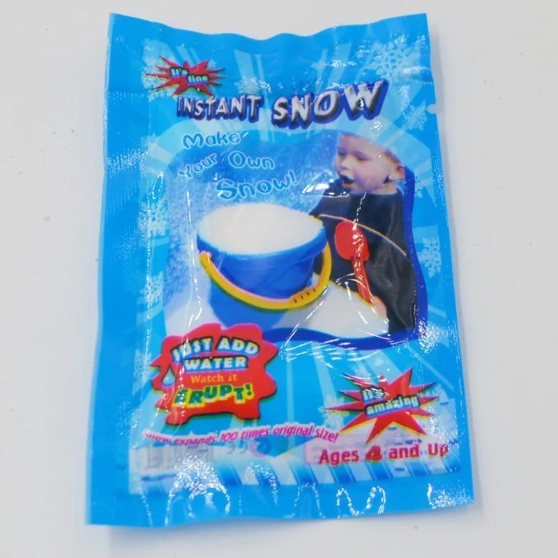 Creativity Gift Magic Toy Artificial Snow Expanded Snow New Year Christmas Gift Small Bag Artificial Snow & Snowflakes
Creativity Gift Magic Toy Artificial Snow Expanded Snow New Year Christmas Gift Small Bag Artificial Snow & Snowflakes