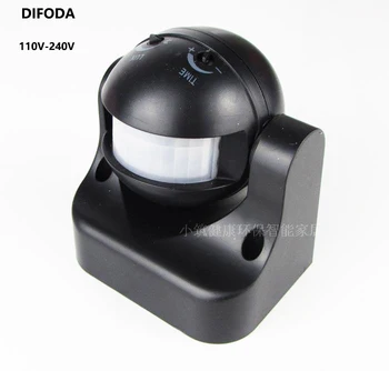 Outdoor 180 Degree Security PIR Motion Movement Sensor Detector Switch Two color pir sensor inductive switch 12 Meter 110-240V
Outdoor 180 Degree Security PIR Motion Movement Sensor Detector Switch Two color pir sensor inductive switch 12 Meter 110-240V