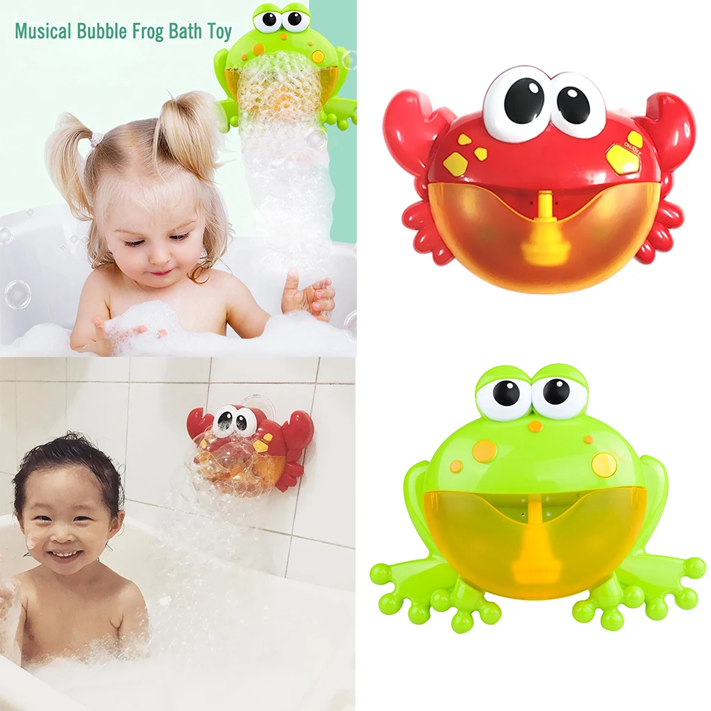 Funny Bubble Maker Cartoon Shape Pool Swimming Bathtub Soap Machine Toys Baby Bathing Toy
Funny Bubble Maker Cartoon Shape Pool Swimming Bathtub Soap Machine Toys Baby Bathing Toy