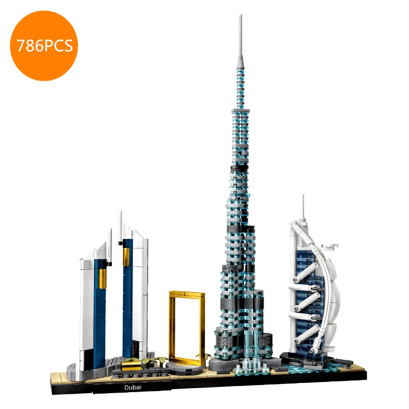 2020 New Architecture Skyline Collection Dubai City Building Blocks sets Bricks Classic Model Toys for Children boys girls gifts
2020 New Architecture Skyline Collection Dubai City Building Blocks sets Bricks Classic Model Toys for Children boys girls gifts