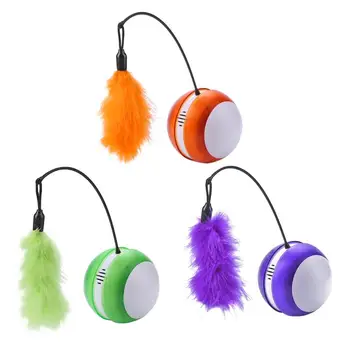 Electric Ball Cat Toy Environmental Protection and Durability Laser Light Feather Stick Teasing Interactive Pet Products
Electric Ball Cat Toy Environmental Protection and Durability Laser Light Feather Stick Teasing Interactive Pet Products
