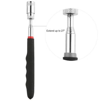 Magnetic Retractable Pickup LED Light Telescopic Powerful Iron Bar Magnetic Suction Rod Extendable Pick-Up Tool Car Repair Tool)
Magnetic Retractable Pickup LED Light Telescopic Powerful Iron Bar Magnetic Suction Rod Extendable Pick-Up Tool Car Repair Tool)