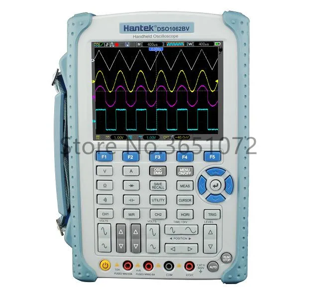 DSO1062BV high resolution 60MHz 1GSa/s sample rate,1M Memory Depth, and 6000 Counts DMM with analog bargraph
DSO1062BV high resolution 60MHz 1GSa/s sample rate,1M Memory Depth, and 6000 Counts DMM with analog bargraph
