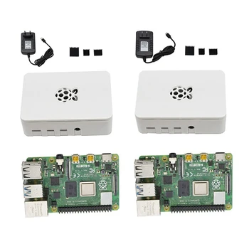 for Raspberry Pi 4B ABS White Case 2G RAM DIY Kit with Heatsink 5V 3A Power Adapter for Raspberry PI 4 Model B
for Raspberry Pi 4B ABS White Case 2G RAM DIY Kit with Heatsink 5V 3A Power Adapter for Raspberry PI 4 Model B
