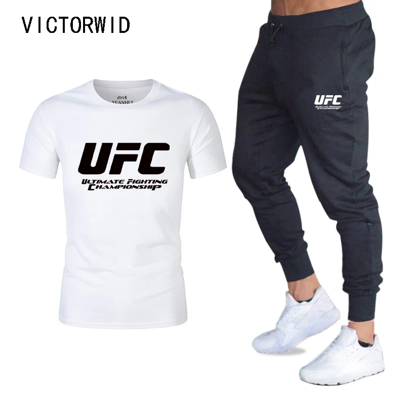 VICTORWID summer new men's T-shirt suit, men's casual sportswear, fighting and boxing T-shirts, fitness pants + sports pants,
VICTORWID summer new men's T-shirt suit, men's casual sportswear, fighting and boxing T-shirts, fitness pants + sports pants,