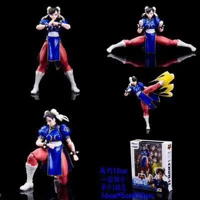Anime Street Fighter SHF Movable Joint Chun-Li Modeling King Doll Garage Kit Model
Anime Street Fighter SHF Movable Joint Chun-Li Modeling King Doll Garage Kit Model