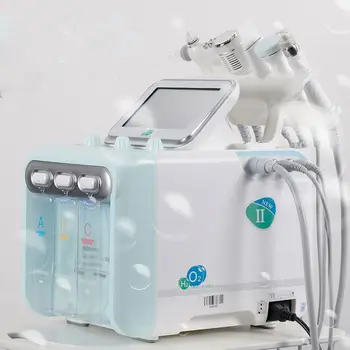Upgraded version High Quality 6 in 1 H2O2 machine Hydrogen Oxygen Small Bubble Facial Machine
Upgraded version High Quality 6 in 1 H2O2 machine Hydrogen Oxygen Small Bubble Facial Machine