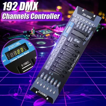 Disco Light Controller 192 Channels DMX512 Controller Console For Party DJ Stage Light KTV Bar Home Party
Disco Light Controller 192 Channels DMX512 Controller Console For Party DJ Stage Light KTV Bar Home Party