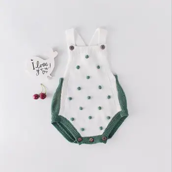 0-2 years baby children's clothing 2019 autumn baby infant children's knitted wool bag fart hafu romper spring
0-2 years baby children's clothing 2019 autumn baby infant children's knitted wool bag fart hafu romper spring
