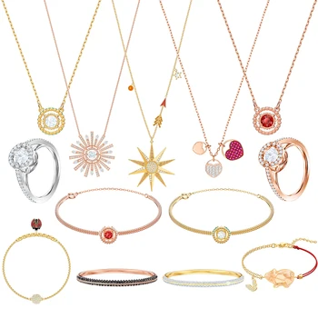 Delicate 2019 New SUNSHINE LUCKY GODDESS STAROXYGEN Necklace Bracelet Original Quality Ms. Multi Style Pop Romantic Jewelry
Delicate 2019 New SUNSHINE LUCKY GODDESS STAROXYGEN Necklace Bracelet Original Quality Ms. Multi Style Pop Romantic Jewelry