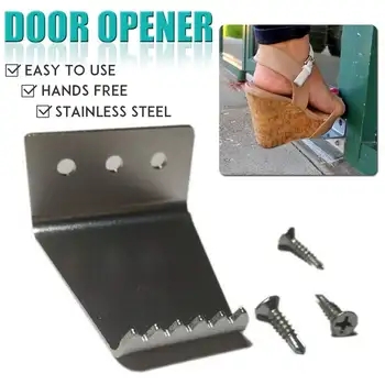 Hands Free Touchless Foot Door Opener Hands Free Handle Bracket Thick Metal Convenience for Home Bathroom Office Door Opener
Hands Free Touchless Foot Door Opener Hands Free Handle Bracket Thick Metal Convenience for Home Bathroom Office Door Opener