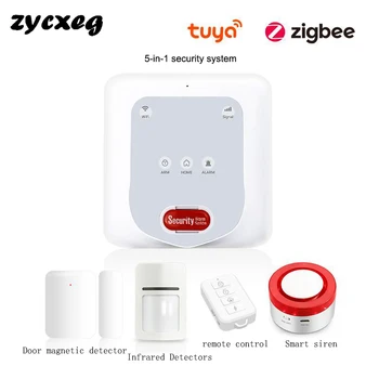 Zigbee Smart Gateway Hub home automation scene security alarm Kit PIR door and window sensor Smart siren intelligent life
Zigbee Smart Gateway Hub home automation scene security alarm Kit PIR door and window sensor Smart siren intelligent life