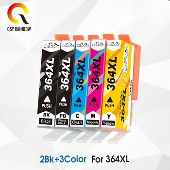 CMYK SUPPLIES 5x replacement for HP 364 XL Ink Cartridge for Photosmart DeskJet 3070A 3520 Photosmart 5510 5520 6510 6520 751
CMYK SUPPLIES 5x replacement for HP 364 XL Ink Cartridge for Photosmart DeskJet 3070A 3520 Photosmart 5510 5520 6510 6520 751