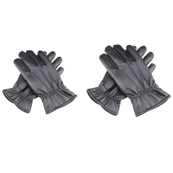 Durable Cycling Gloves Wear-resistant Winter Riding Motorcycle Warm Gloves Touch Screen Driving PU Leather Gloves 
Durable Cycling Gloves Wear-resistant Winter Riding Motorcycle Warm Gloves Touch Screen Driving PU Leather Gloves