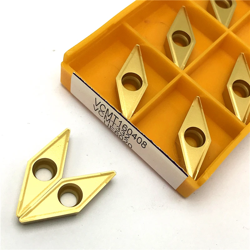 VCMT160408 UE6020 Carbide inserts External turning Tool high quality lathe tools VCMT 160408 Hard Alloy CNC Cutting tool
VCMT160408 UE6020 Carbide inserts External turning Tool high quality lathe tools VCMT 160408 Hard Alloy CNC Cutting tool
