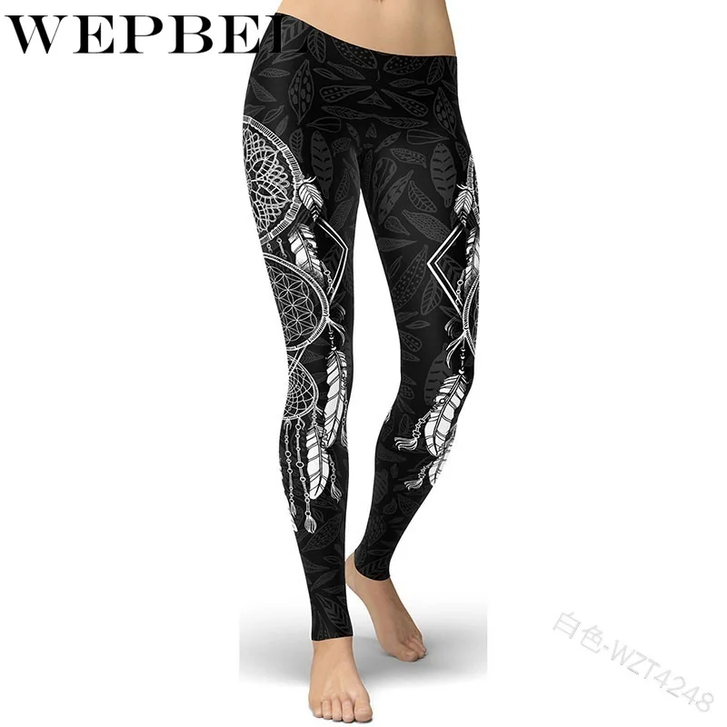 WEPBEL Women Leggings Floral Flower Print Casual Fashion High Waist Ladies Long Pants
WEPBEL Women Leggings Floral Flower Print Casual Fashion High Waist Ladies Long Pants