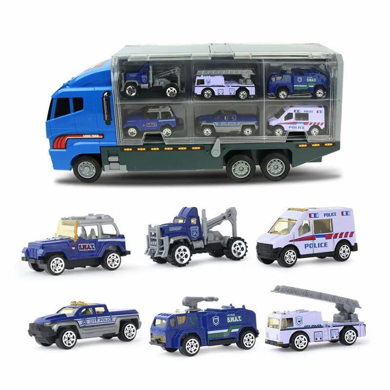 Model Toys Alloy Engineering Vehicle Fire Military Portable Container Truck Model Classic Toy Children Puzzle Toy Taxi Alloy Car
Model Toys Alloy Engineering Vehicle Fire Military Portable Container Truck Model Classic Toy Children Puzzle Toy Taxi Alloy Car