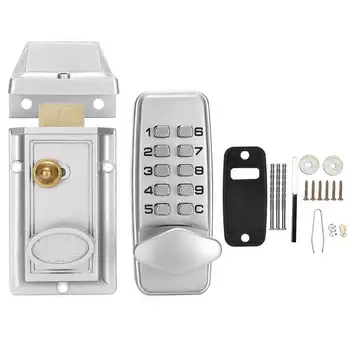 Password Lock Digital Password Door Lock Mechanical Code Waterproof Electronic Locker cerradura electronica
Password Lock Digital Password Door Lock Mechanical Code Waterproof Electronic Locker cerradura electronica