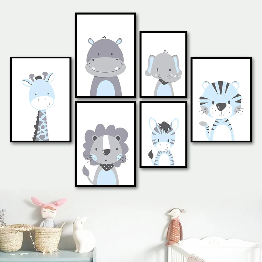 Giraffe Hippo Lion Zebra Elephant Tiger Nordic Posters And Prints Wall Art Print Canvas Painting Wall Pictures Baby Kids Room
Giraffe Hippo Lion Zebra Elephant Tiger Nordic Posters And Prints Wall Art Print Canvas Painting Wall Pictures Baby Kids Room