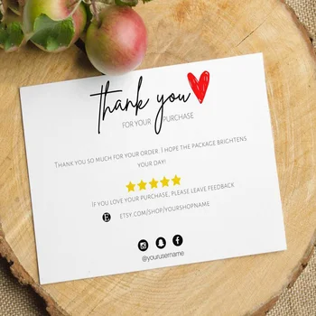 Custom 6x4 Size Seller Business Thank You Simple Business Thank You Card for Small Business. Poshmark Thank You For Order Card 
Custom 6x4 Size Seller Business Thank You Simple Business Thank You Card for Small Business. Poshmark Thank You For Order Card