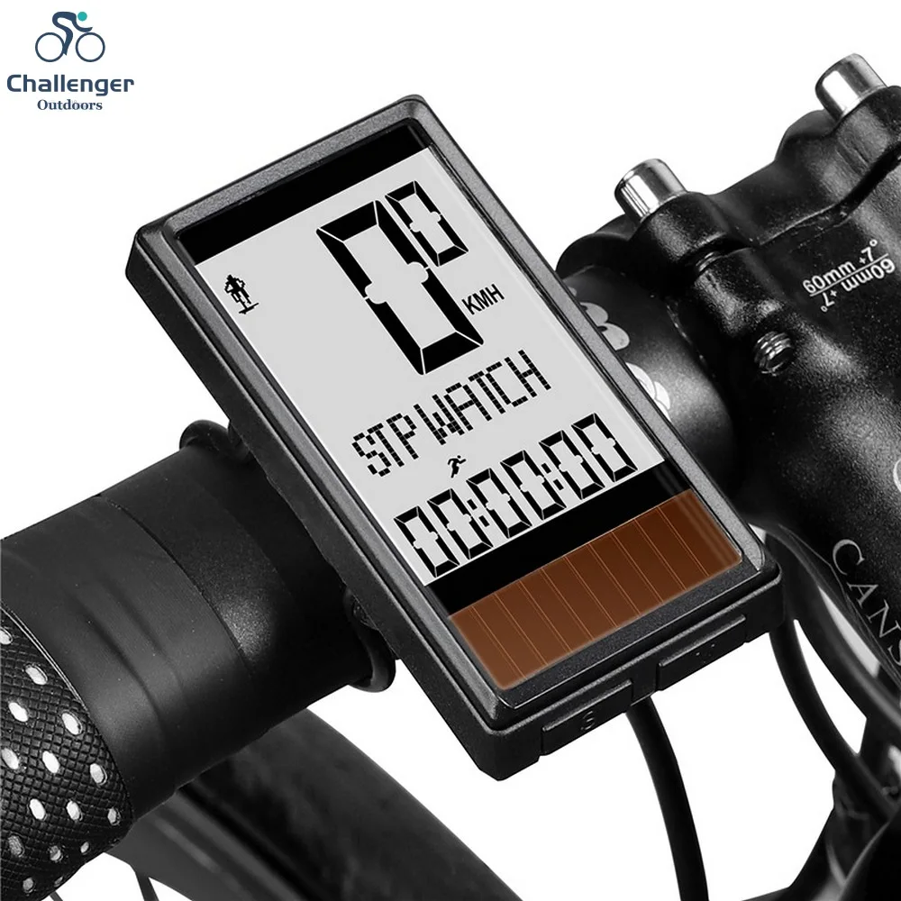 Solar Powered Bike Computer Wireless Bike Computer 5 Language Cycling Speedometer Odometer Waterproof MTB Road Bicycle Stopwatch
Solar Powered Bike Computer Wireless Bike Computer 5 Language Cycling Speedometer Odometer Waterproof MTB Road Bicycle Stopwatch