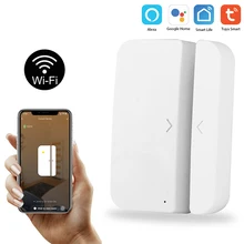 Tuya Smart WiFi Door Window Sensor Magnetic Detector Door Open / Closed Detectors APP Control Work With Alexa
Tuya Smart WiFi Door Window Sensor Magnetic Detector Door Open / Closed Detectors APP Control Work With Alexa