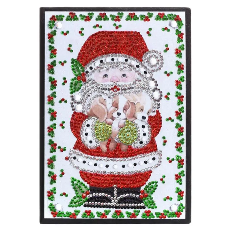 DIY Notebook Special Shaped Diamond Painting 50 Pages A5 Santa Flower Animal Pattern Sketchbook Cross Stitch Crafts
DIY Notebook Special Shaped Diamond Painting 50 Pages A5 Santa Flower Animal Pattern Sketchbook Cross Stitch Crafts